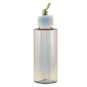 2oz Plastic Bottle Assem for VL, MIL, SI, & TS  (Fits Paint Bottles)